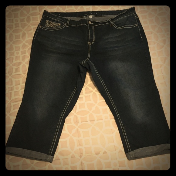 jcpenney jean capris